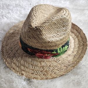 Coastalista Straw Hat Tropical Band